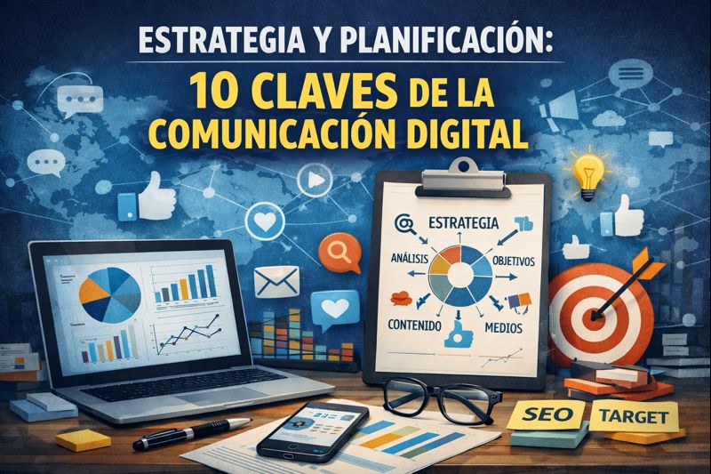 ESTRATEGIA Y PLANIFICACIÓN: 10 CLAVES DE LA COMUNICACIÓN DIGITAL